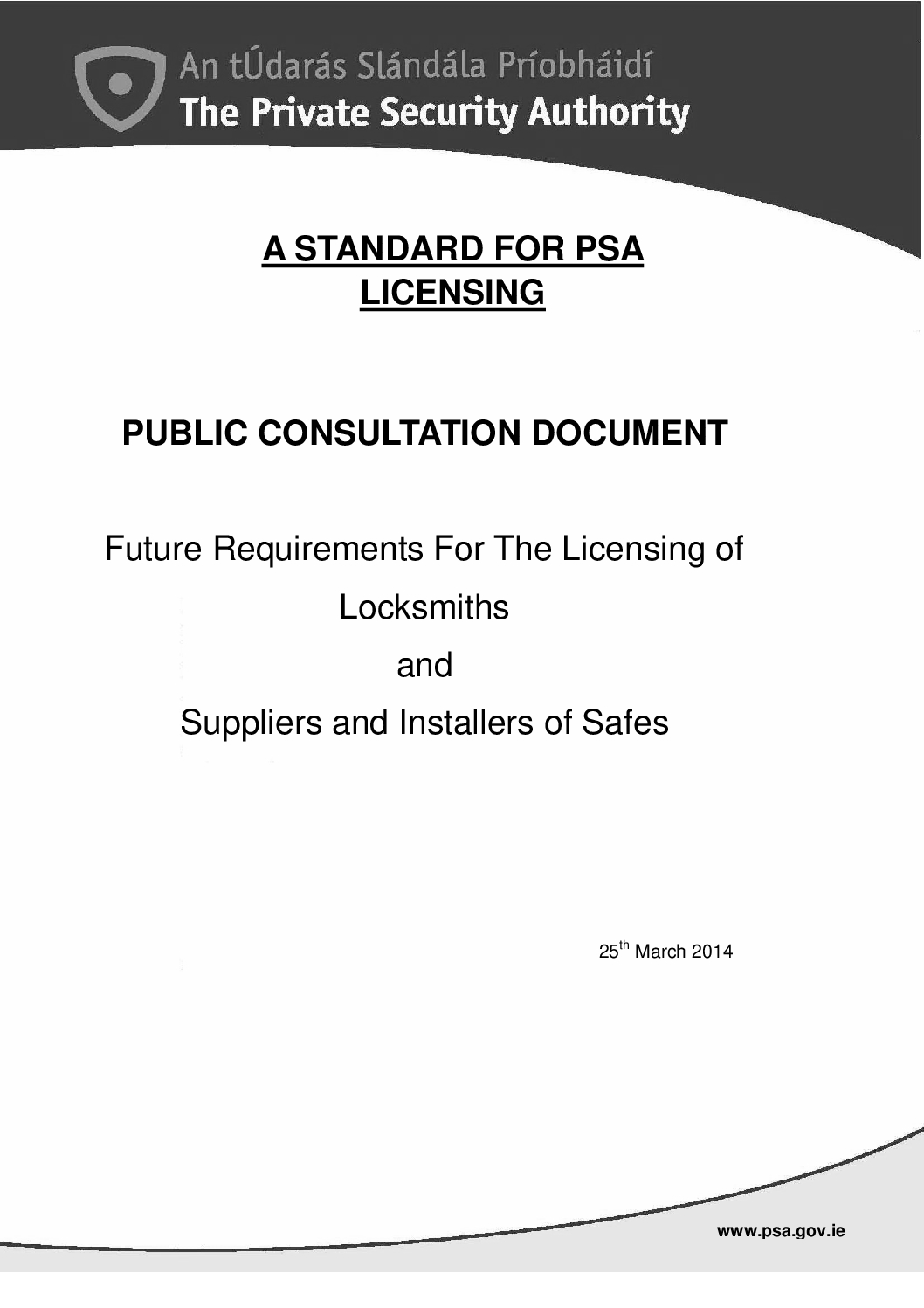 Public Consultation