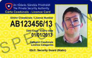 Example PSA Employees ID Badge