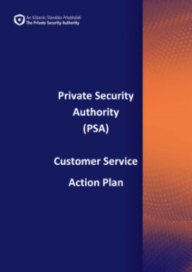 This is an image of the cover of the Customer Service Action Plan