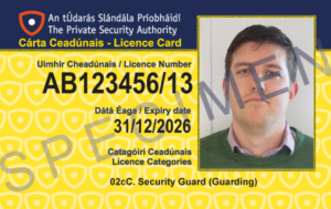 Example PSA Employees ID Badge